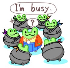 Tonosama Frogs 3 sticker #10319546
