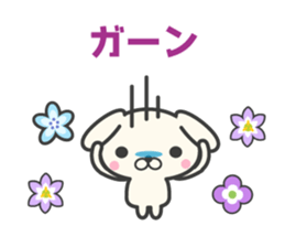 Flowers bloom spring rabbit stickers sticker #10319643