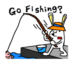 Rabbit and Tonosama - The second sticker #10320365