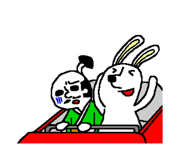 Rabbit and Tonosama - The second sticker #10320369