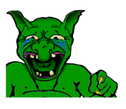 Goblin and Gremlin sticker #10320541