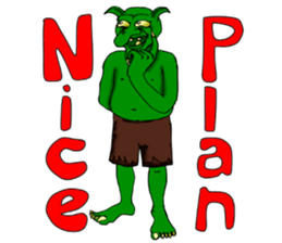 Goblin and Gremlin sticker #10320544