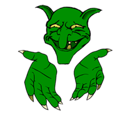 Goblin and Gremlin sticker #10320560