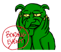 Goblin and Gremlin sticker #10320566