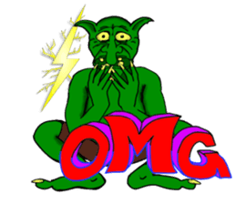 Goblin and Gremlin sticker #10320582