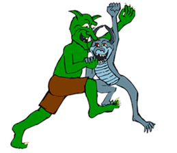 Goblin and Gremlin sticker #10320584