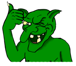 Goblin and Gremlin sticker #10320588