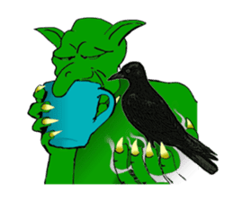 Goblin and Gremlin sticker #10320592