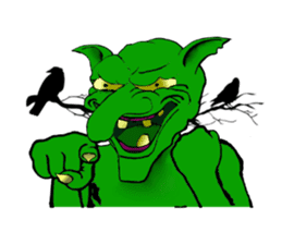 Goblin and Gremlin sticker #10320604