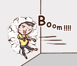 female employees' talk sticker #10320571