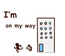 female employees' talk sticker #10320595