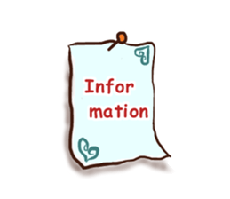 female employees' talk sticker #10320608