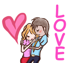 female employees' talk sticker #10320609