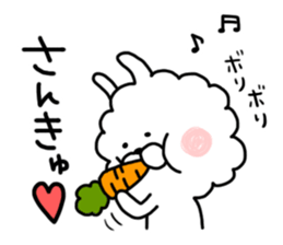 Monthly Sticker-MARCH-Boa Rabbit sticker #10320818