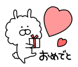 Monthly Sticker-MARCH-Boa Rabbit sticker #10320820