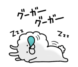 Monthly Sticker-MARCH-Boa Rabbit sticker #10320830