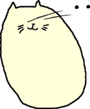 Mass of Cat sticker #10321020