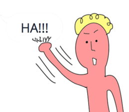 HA!!! sticker #10321205