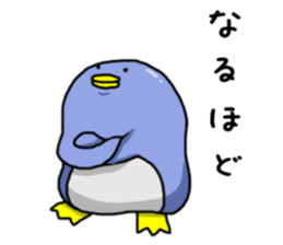 Simple!conversation in the penguin sticker #10321720