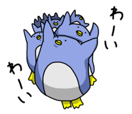 Simple!conversation in the penguin sticker #10321727