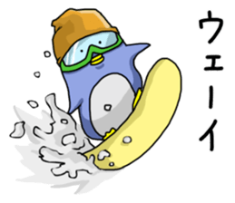 Simple!conversation in the penguin sticker #10321730