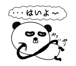 It is the panda.Panda-ish? 9 darudaru sticker #10322017