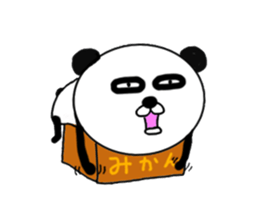 It is the panda.Panda-ish? 9 darudaru sticker #10322021