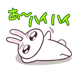 Motivation zero rabbit USA-YAN sticker #10322269