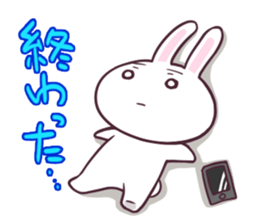 Motivation zero rabbit USA-YAN sticker #10322272