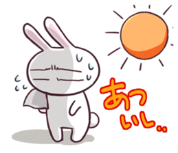 Motivation zero rabbit USA-YAN sticker #10322278