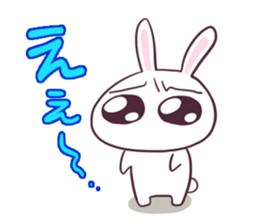 Motivation zero rabbit USA-YAN sticker #10322286