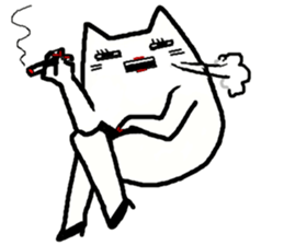 chubbie neko ver.2 sticker #10322562