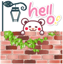 Hello!Good-bye! -Chocolate bear- sticker #10323216
