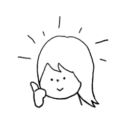 daily girl. sticker #10324180