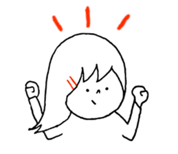 daily girl. sticker #10324183