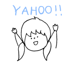 daily girl. sticker #10324189