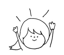 daily girl. sticker #10324194