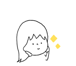 daily girl. sticker #10324196