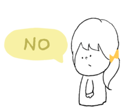 daily girl. sticker #10324199