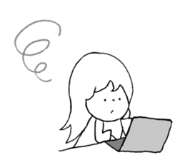 daily girl. sticker #10324201