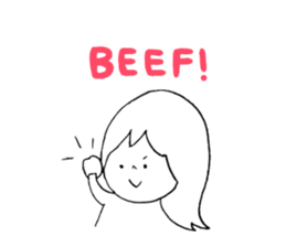 daily girl. sticker #10324211