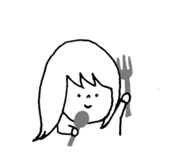 daily girl. sticker #10324213