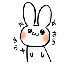 a kawaii rabbit sticker #10324348
