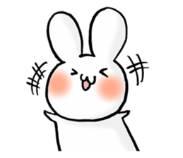 a kawaii rabbit sticker #10324349