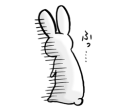 a kawaii rabbit sticker #10324354