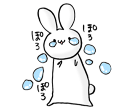 a kawaii rabbit sticker #10324355