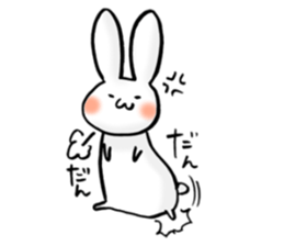 a kawaii rabbit sticker #10324360