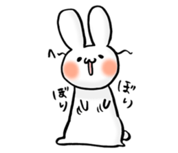 a kawaii rabbit sticker #10324361