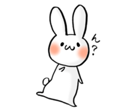 a kawaii rabbit sticker #10324362