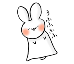 a kawaii rabbit sticker #10324365